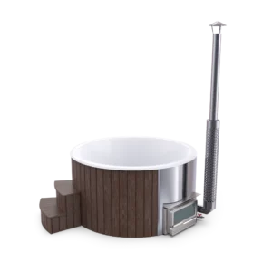 Acryl Elite WPC Braun - Weiß
