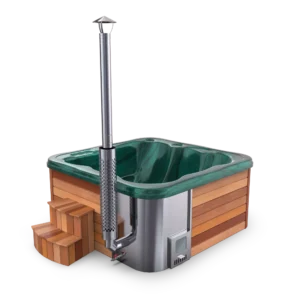 Whirlpool Deluxe Rote Zedar - Grün Marble