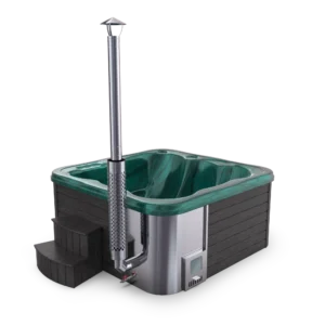 Whirlpool Deluxe WPC Schwarz - Grün marble